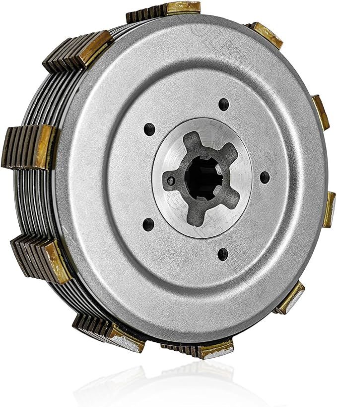 Clutch Kit & Inner Hub & Outer Pressure Plate With Complete Gaske for Yamaha Blaster 200 YFS200 1988-2006