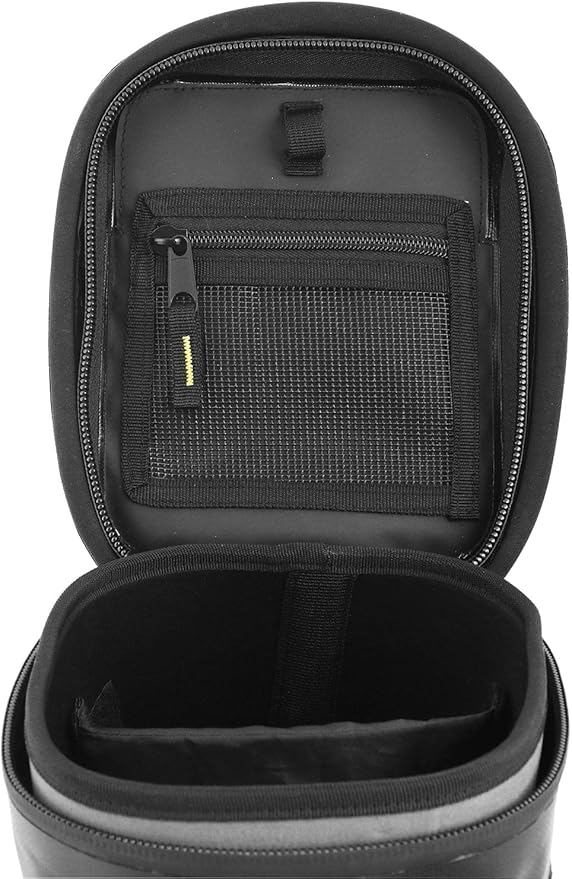 Nelson Rigg Waterproof Hurricane Dual Sport/Enduro Tank Bag, Black/Grey