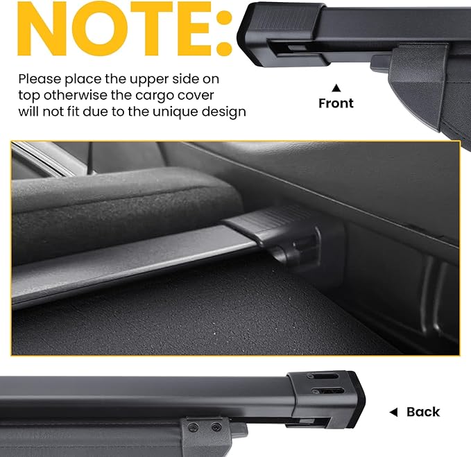 Cargo Cover for Hyundai Tucson 2022-2026, Retractable Trunk Cover Privacy Shade for 22-26 Hyundai Tucson, Leather + Net