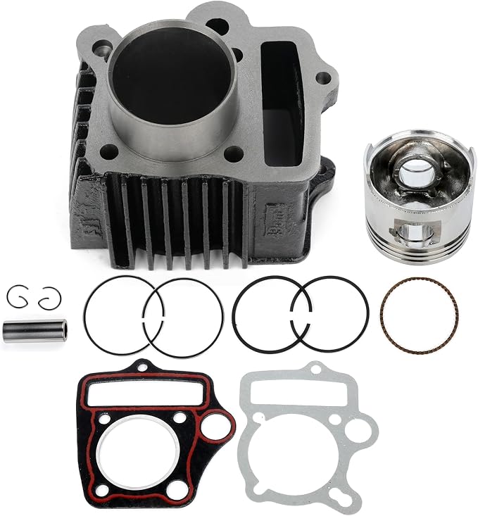 ECCPP New Cylinder Piston Ring Gasket Fit 2004-2008 for Honda for CRF70F, 1971-1983 for Honda for C70 Piston Kit