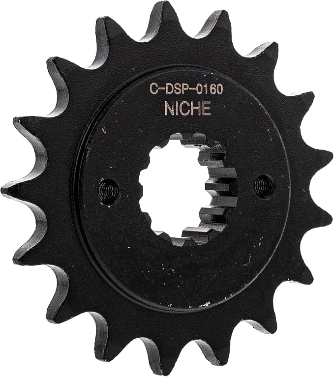 NICHE Drive Sprocket Chain Combo for Honda VT750C VT750CD VT750C2 Front 17 Rear 41 Tooth 525HZ Standard 122 Links
