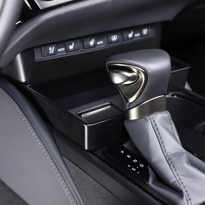 Central Controls Storage Box Compatible with Lexus ES 300h 350 2022-2024, Gear Shift Console Tray Organizer Interior Storage Accessories