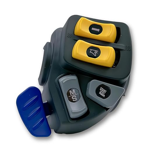 515177053 Left Hand Control Switch Housing Light Fit for Ski-Doo GSX MXZ Summit Renegade 800R 2008-2011, Replace# 515176503 ‎515176062