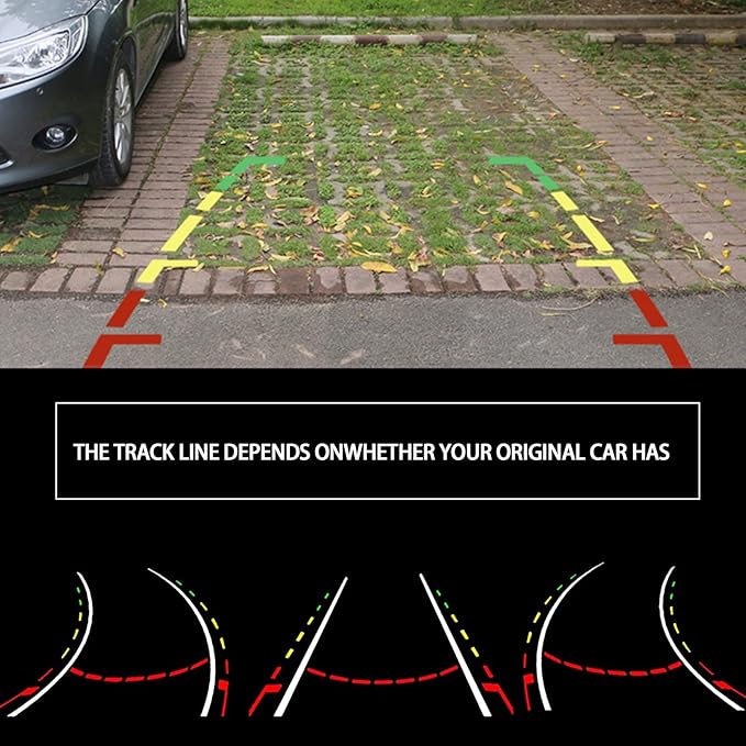 Rear View Backup Camera Compatible with 2009-2013 Toyota Tacoma Park Assist Camera Replaces # 86790-04010