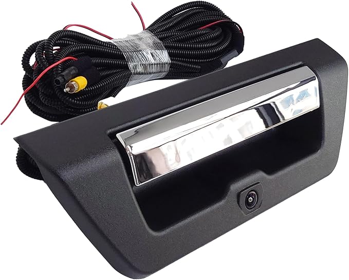 Rear Tailgate Handle Backup Camera Compatible with Ford F150 2015-2018 | Without keyhole