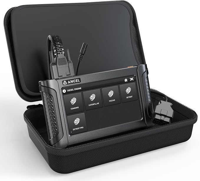 ANCEL OBD2 Diagnostic Scan Tools Protective Hard – Custom-fit for MT700, MT500Pro, MT500Plus, MR500, HD7000 Elite & HD8000 (Case Only)