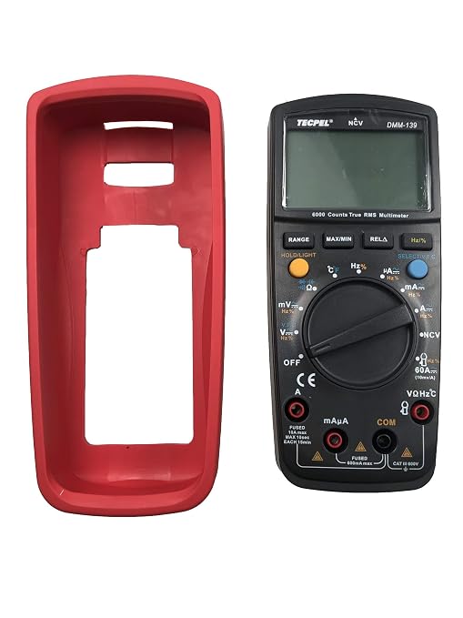 TECPEL DMM-139 Digital Pocket Handheld Multimeter True RMS VFC Measurement