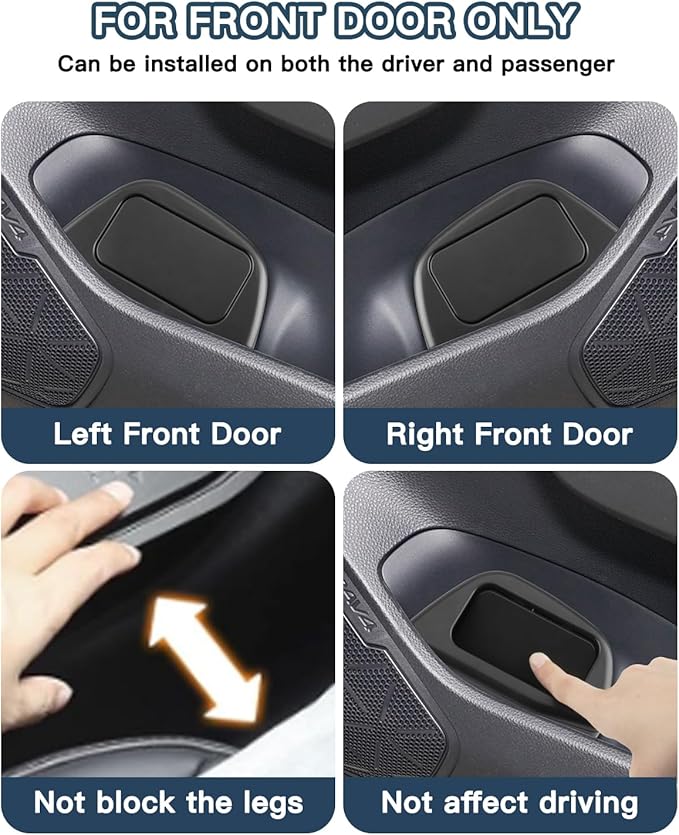 2025 2026 RAV4 Trash Can for 2026 Toyota RAV4 Accessories,Portable Mini Car Trash Bin with Lid for Storage and Organizer Car Door Garbage Can Compatible with 2019-2022 2023 2024 2025 2026 Toyota RAV4