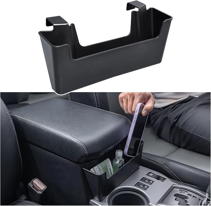 JDMCAR Coin Box Organizer and Hanging Armrest Box Compatible with 4Runner Accessories 2010-2023 2024