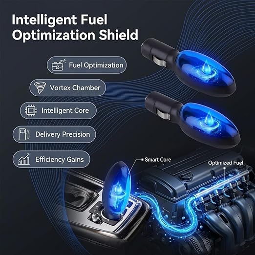 Fuel Sync Gas Saver 2 Pack, Portable Automotive Spill Saver for Fueling Gasoline, Diesel, Water & Lubricants, Plug and Play No-Spill Transfer Device, Drive Farther Efficient Filling Tool