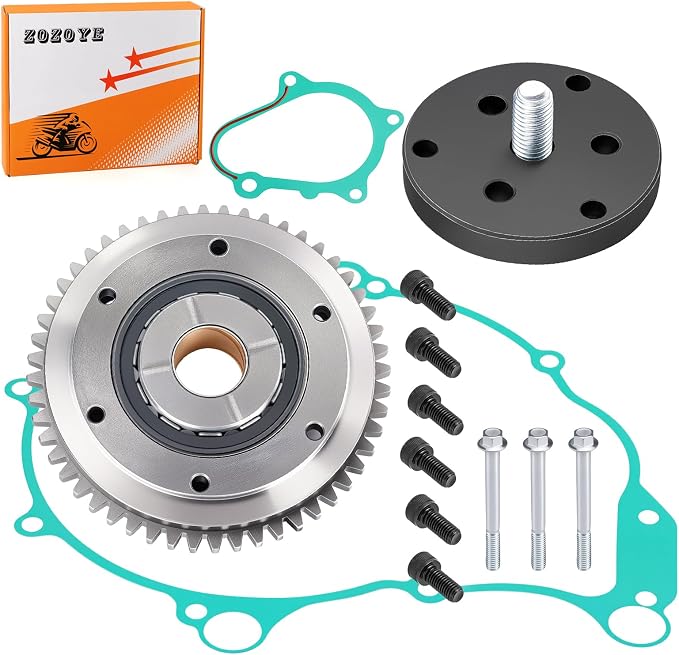 Starter Clutch Gear One Way Bearing Kit & Tool for Yamaha YFM660R Raptor 660R 2004 2005