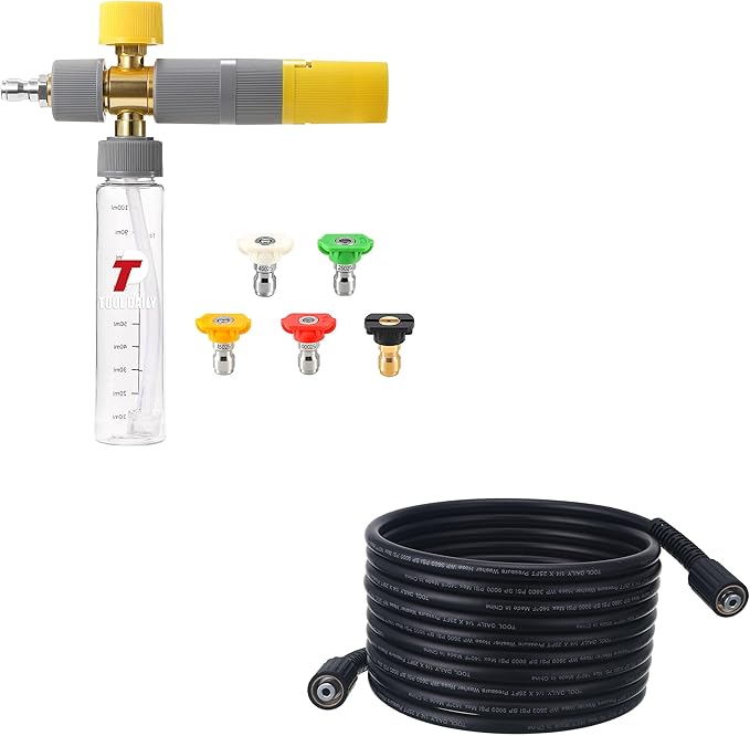 Tool Daily Foam Cannon, High Pressure Washer Hose