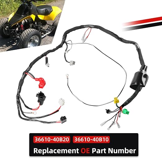 High Performance Wiring Harness for Suzuki QuadSport 80 LT80 1987-2006 36610-40B20