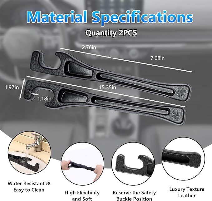 【Compatible with Lexus RX350 NX350 】 Seat Gap Filler,No Drop Seat Guard Compatible with Lexus RX NX Series,Drop Seat Guards for Cars(2Pcs),Emergency Keychain Car Escape Tool(2Pcs)