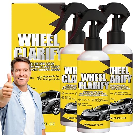 Automotive Rust Remover Spray,Multi-Functional Quick-Acting Rust Removal Spray,Rust Remover for Metal,Heavy Duty Metal Cleaner for Vehicles,Tools,Chains,Iron (3pc)