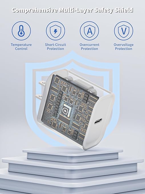 iPhone 14 13 Pro Max Charger Fast Charging,[Apple Mfi Certified] Fast iPhone Charger Block with 6ft Long Type C Lightning Braided Cable Woven Cord for iPhone14 13 12 11 Pro Max Plus Mini Xs Max 8Plus.