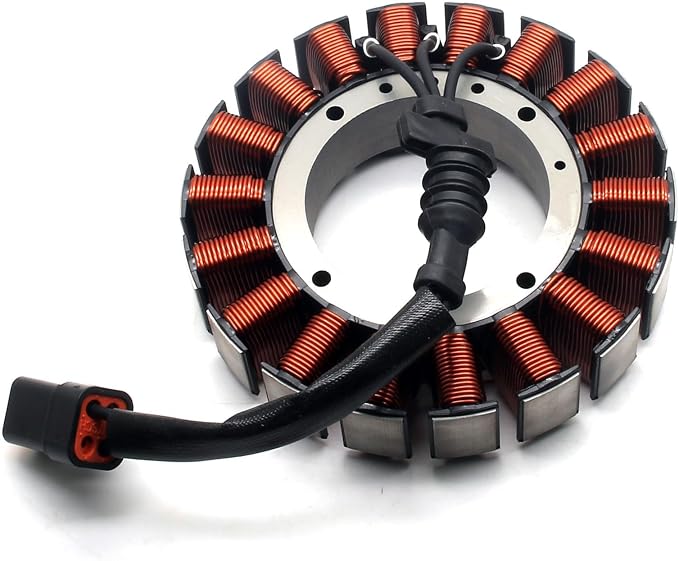 MZS Motorcycle Electric Stator Coil 30017-07 Compatible With 2007 Dyna Softail Models