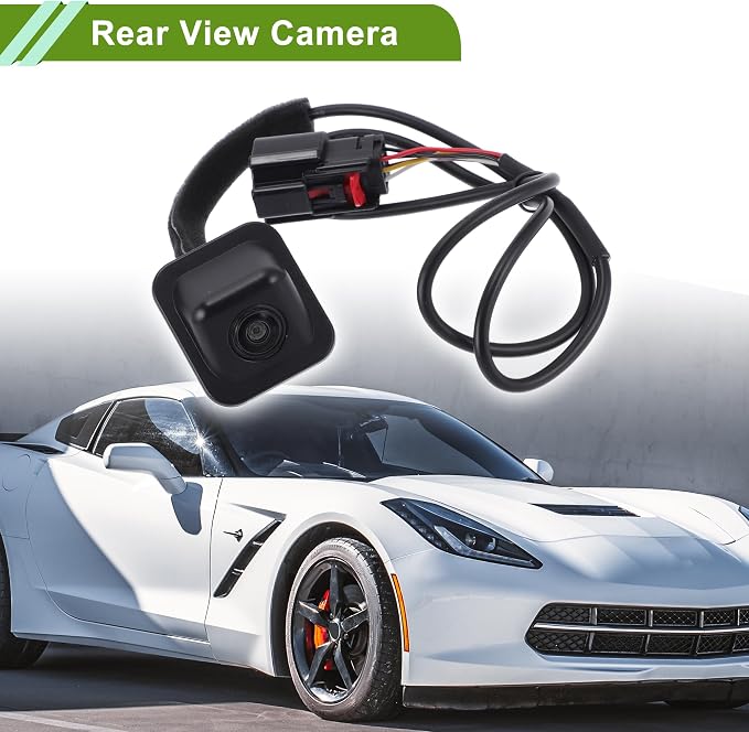 No.23199271 Rear View Camera for Chevrolet Corvette Stingray Z06 6.2L 2014-2016 License Plate Park Assist Camera Backup Reverse Camera