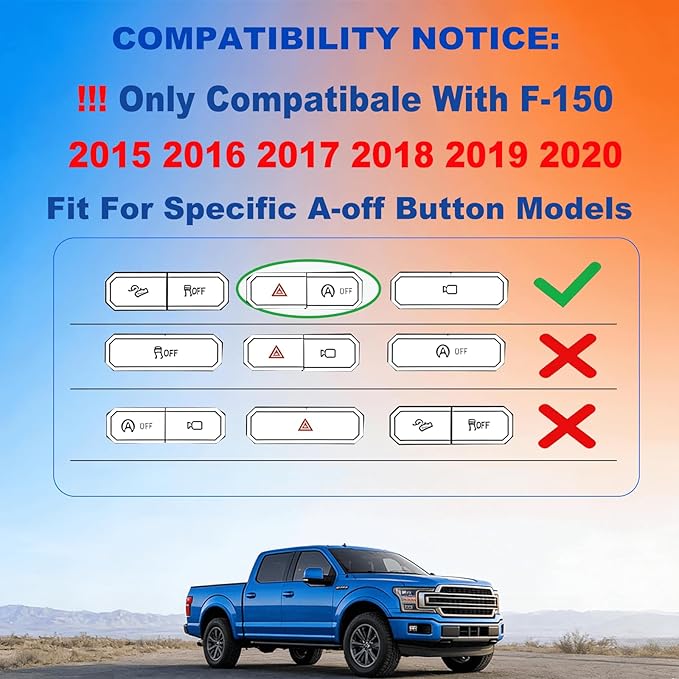 BeiXu for Ford F150 Auto Start Stop Eliminator 2015 2016 2017 2018 2019 2020, Plug & Play Start Stop Disable Module with Memory, No Error Code Start Stop Delete, Easy Install, OEM Fit