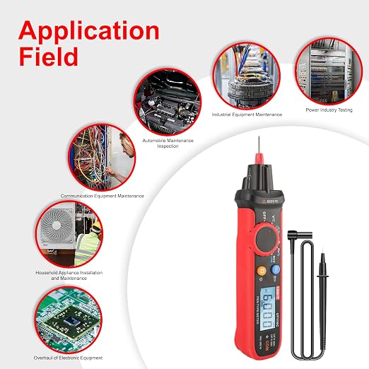 UNI-T UT118C Digital Multimeter Pen Type 6000 Counts Professional Meter Non-Contact Auto AC/DC Voltage Ohm Diode Tester for Tool