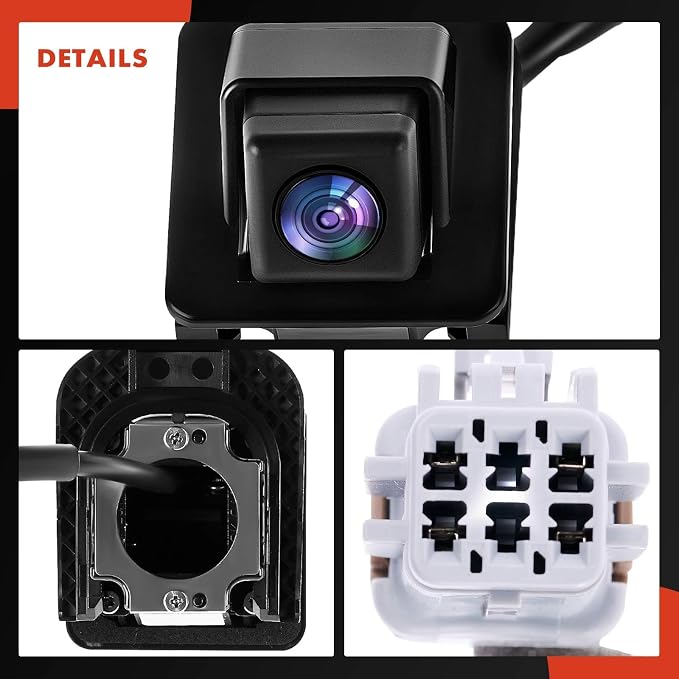 A-Premium Rear View Backup Camera Compatible with Kia | Parking Camera for 2014 2015 2016 Forte - Replace# 55HY213