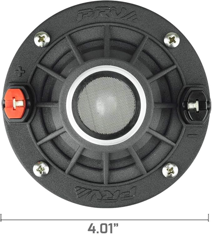 PRV AUDIO D270Ph Compression Driver 1" Exit Phenolic Driver for Vocal Reproduction, 2" Voice Coil 150 Watts 8 Ohms Improved Performance on New Compact Design (Single)
