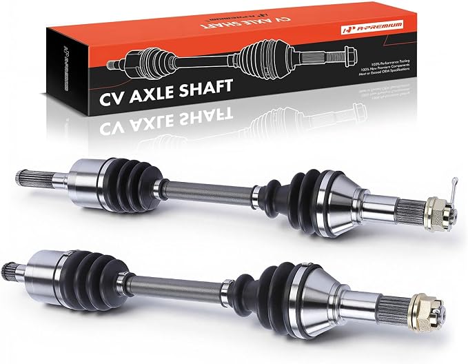 A-Premium Pair (2) Front CV Axle Shaft Assembly Compatible with Can-Am Outlander 450/500/570 Outlander L (MAX) 450 Outlander L 450/570 Renegade 570, Driver and Passenger Side