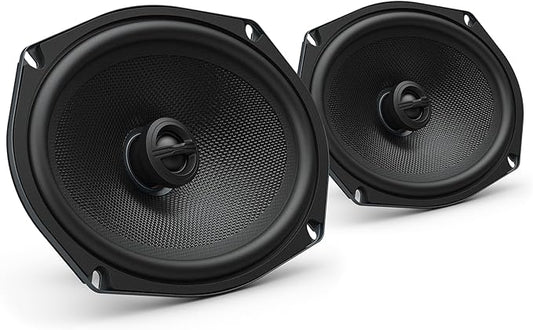 AudioControl Altitude Series 6x9 Coaxial Car Speakers Set (Pair), 100W RMS, 4 Ohms, Easy Installation, Low Profile Shallow Mount, Full-Range Rear or Front Door Speakers for Truck or Car Audio System