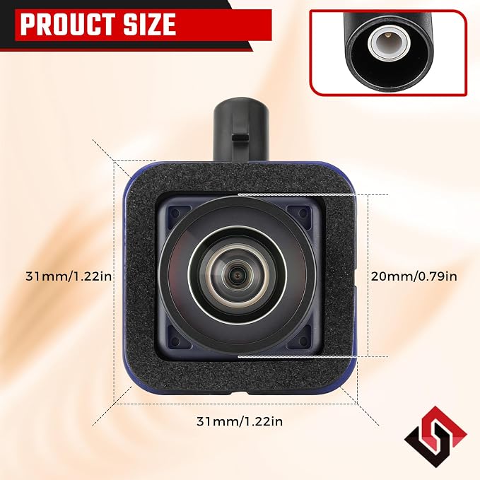 68144068AC Backup Camera Rear View Camera,Fit for Chrysler Pacifica Voyager Ram 1500 Maserati Ghibli Levante 2017-2022 Parking Park Assist Camera Replaces #68144068AB 68144068AD 68417514AA