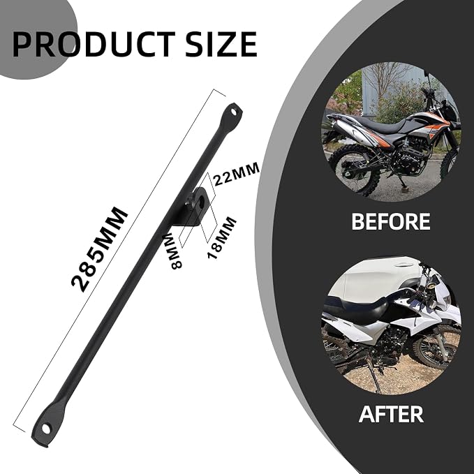 Plastics Kit for Hawk 250,Fairing Body Work Fender Sets with Fuel Tank Guard for Hawk250 - Black