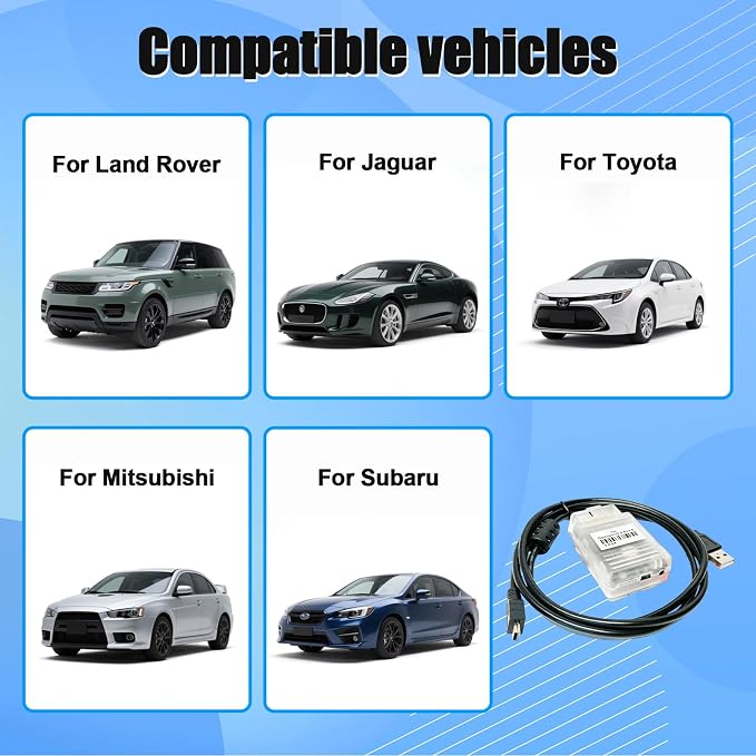 K-CAN OBD2 Diagnostic Cable,Professional Vehicle OBD Scanner Code Reader,Car Diagnostic Data Scan Tool,Compatible with Multi-Brand Passenger Cars,for Fault Code Analysis&Real-Time Data Monitoring