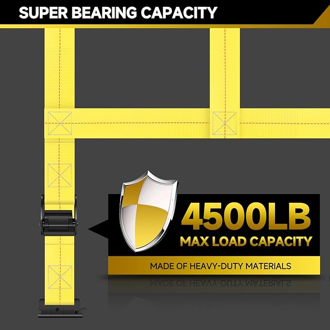 Onesnt E-Track Adjustable 2” Heavy Duty Cargo Net for X-Track & E-Track Systems | 96” L x 68-84” W—4,500lb Break Strength