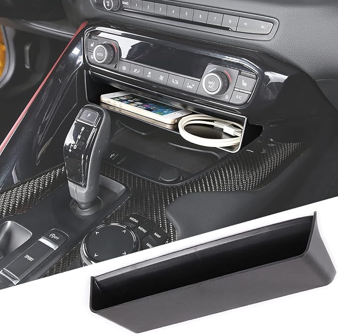 Fit for Toyota Supra GR A90 A91 MK5 2019-2026 Center Console Storage Box, ABS Console Storage Tray Organizer, Auto Interior Storage Accessories