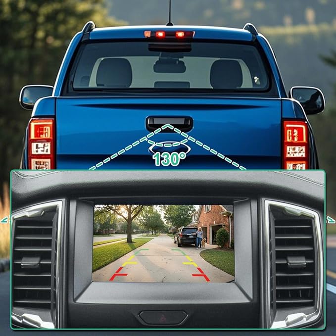 GreenYi KB3Z-19G490-B Rear Camera Fit for Ford Ranger 2019 2020 2021 | OE Backup Cam Replaces FO1960185, KB3Z19G490B, Replaces PAC504