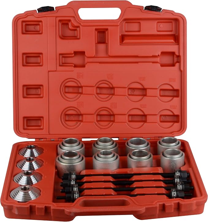 DAYUAN Pull and Press Sleeve Kit with 28 Pcs Bundle with 14pcs Bearing Separator Puller Set
