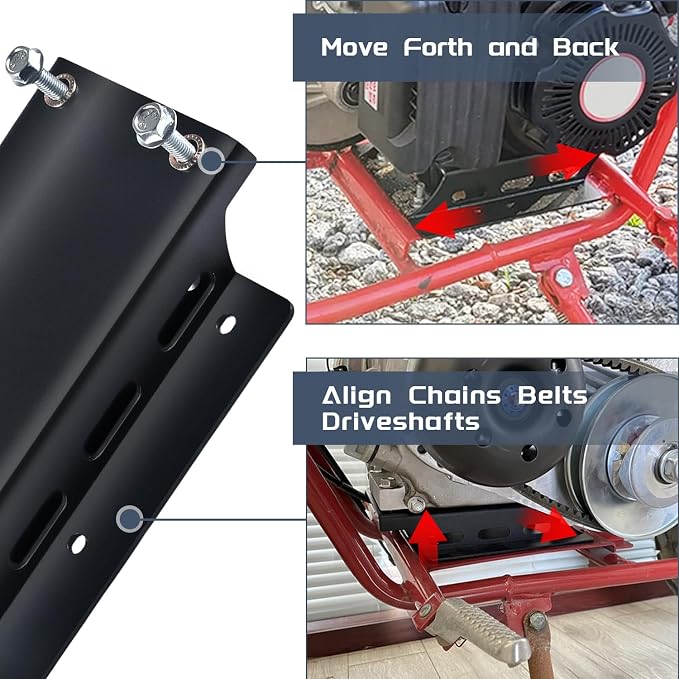Torque Converter Motor Riser Plate Mount for Predator 196cc 212cc Engine for Coleman Mini Bike CT200U BT200X Baja Warrior MB200