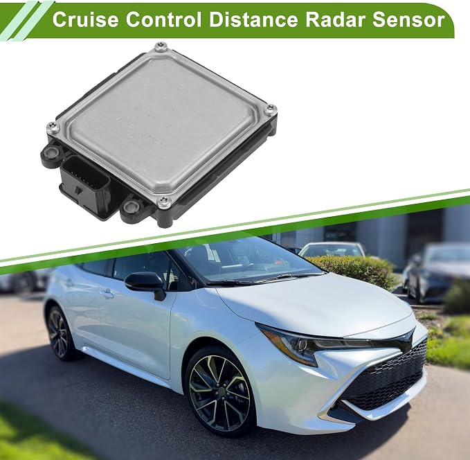 Cruise Control Distance Radar Sensor HS7T14D599AC for Ford Fusion 2017-2020 Distance Detection Black Automotive Car Cruise Control Module Unit 1 Pcs