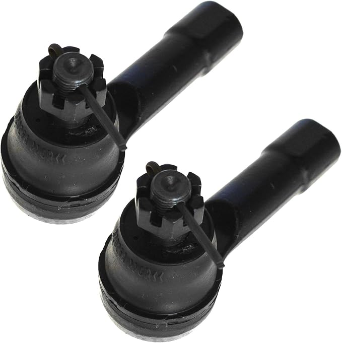 TRQ Front Outer Tie Rod Set 2 Piece Compatible with 1991-1996 1991-2002 INFINITI G20