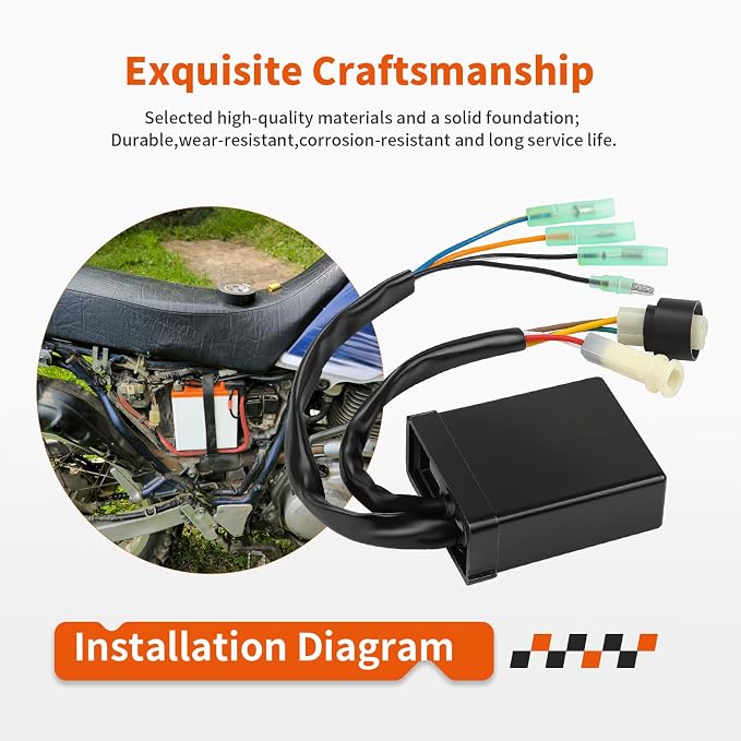 Ignition CDI Box For Yamaha XT225 1992-2000 4BE-85540-01-00