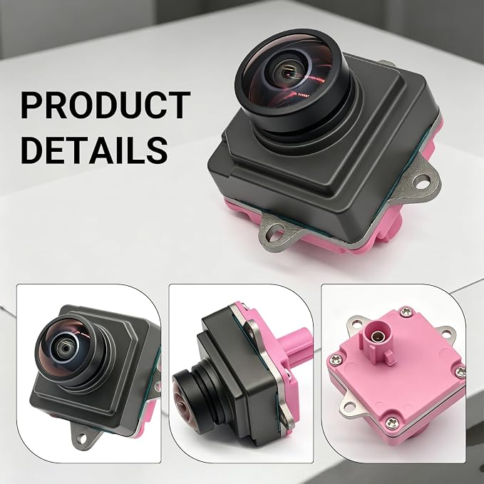 04672735AD Rear View Backup Camera, Assist Reverse Camera Direct Replacement Compatible with 2019-2024 Ram 2500 3500 6.4L 6.7L Engine, Replaces 04672735AB