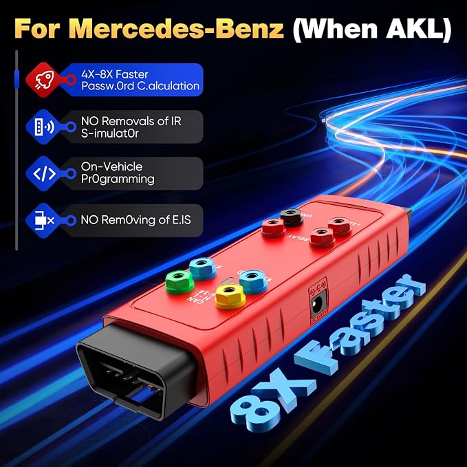 Autel G-BOX3 Accessory Tool Adapter, 2026 Upgraded of Gox2 G-BOX2, Gbox3 Adapter for Mercedes-Benz/for BMW, Works W/MaxiIM IM508(S) + XP400, IM608 PRO II, IM608S II, IM608 PRO 2 Scanner