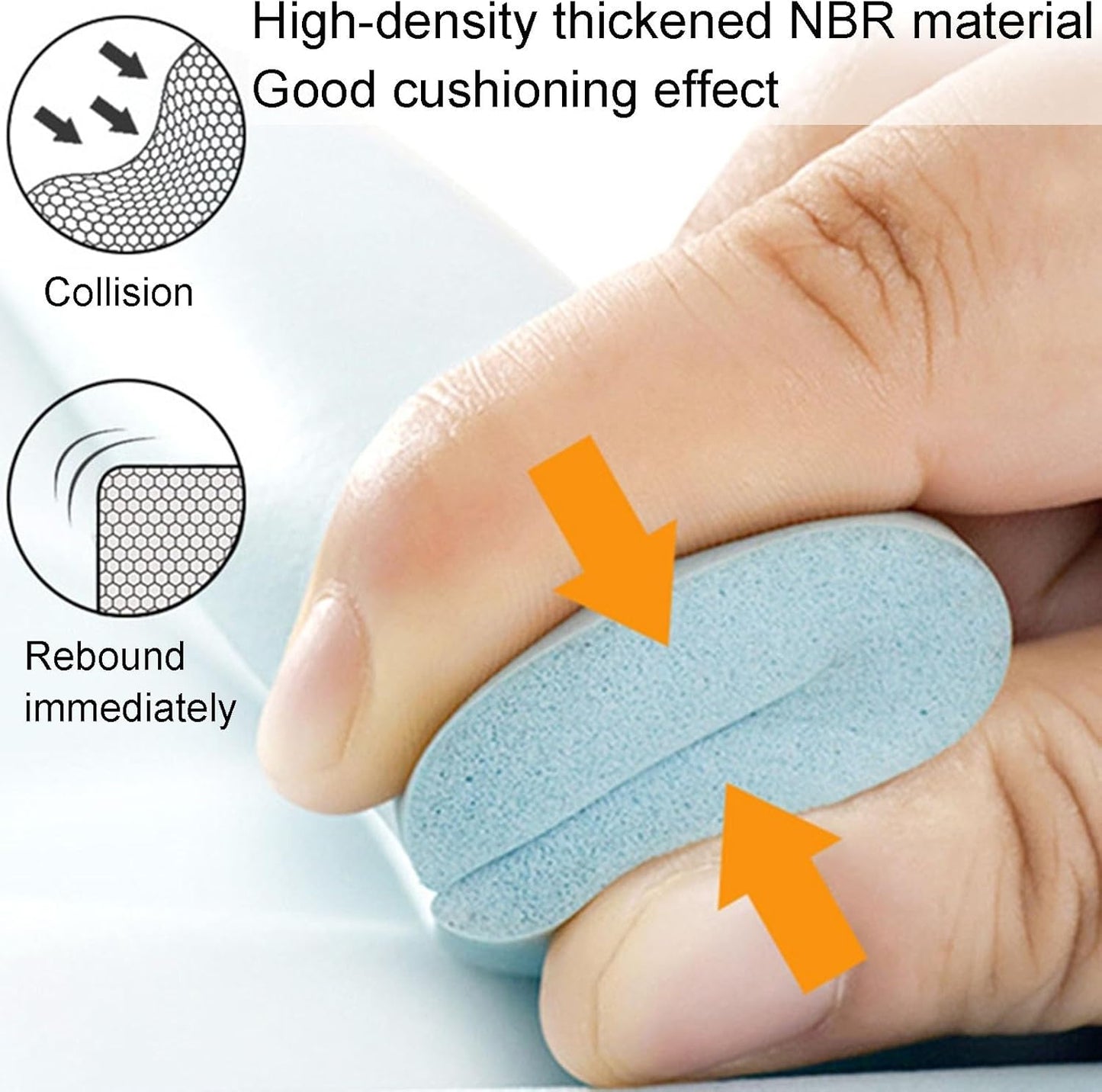 XPLKQXE Sharp Edge Safety Corner Edge Foam Padding, Edge Guards Bumpers Adhesive, Edge Corner Protector Guards for Table Edges & Sharp Corners(Woody,1pcs)