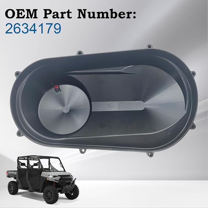 SHOWSEN Outer Clutch Cover, CVT Outer Variator Clutch Housing Compatible with 2012-2023 Polaris RZR Ranger Sportsman 570/XP 900/XP 1000/RZR 900 Replacement 2634179