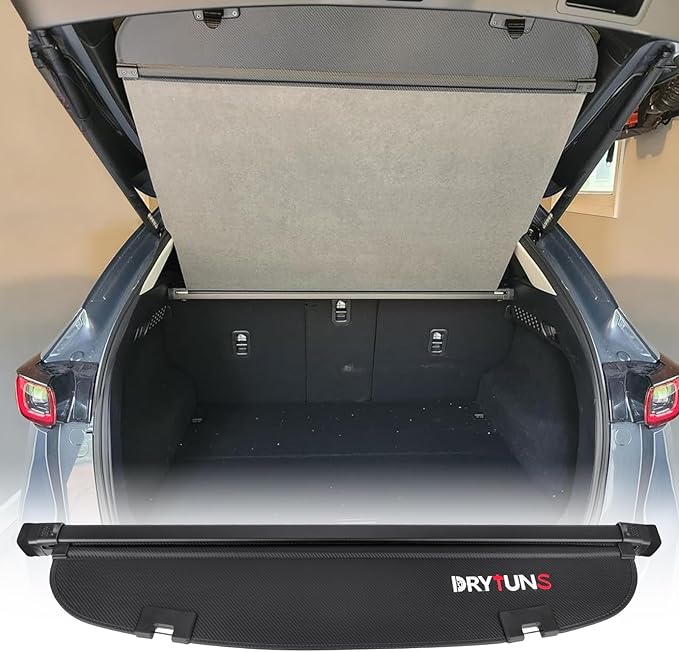 Cargo Cover for Mazda CX5 2017-2026, Retractable Trunk Cover Anti-Peeping Privacy Shade for 2025 2026 Mazda CX5