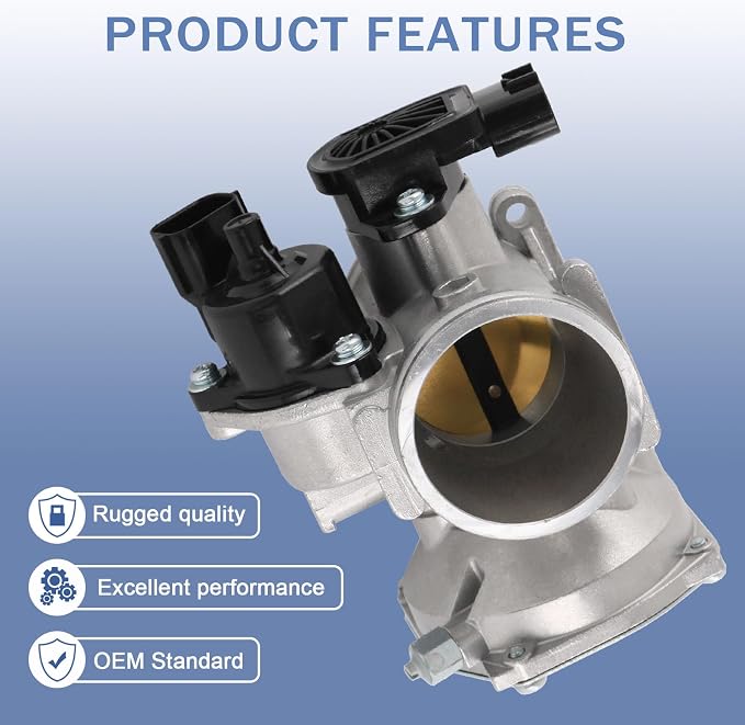 Throttle Body Compatible for Polaris Sportsman Ranger RZR RGR 800 4X4 6X6 800 EFI 2011-2014 R11 R12 R13 R14 Z14 Replacement for 1204195
