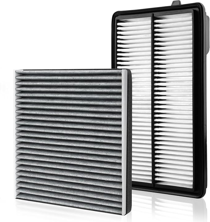 Cabin & Engine Air Filter Fit for 2021-2026 Genesis GV80 2.5L Gas Activated Carbon Cabin Filter Replace#971333M000 28113T6210 Car Accessories