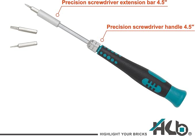 HB 90-Tooth 1/4 Inch Drive 270° Swivel Head Ratchet Handle 44 Piece Socket Set with Precision Screwdriver Torx PZ PH SL HEX Bits Chrome Vanadium Steel Portable Case Made in Taiwan AKM024-G