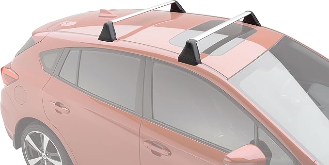 Subaru 2017-2023 Subaru Impreza Fixed Roof Rack Cross Bar Set KIT E361SFL200 5 Door NEW