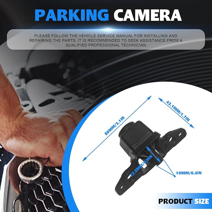 284F1-6RA0B Park Assist Camera for Nissan Rogue 2020-2023 Replace 284F16RA0B 596-11687