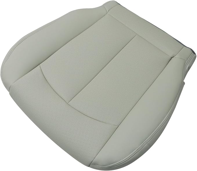 FZJDSD Wheat Tan Driver & Passenger Side Bottom Perforated Microfiber Leather Replacement Seat Covers Compatible with Infiniti G37 2008 2009 2010 2011 2012 2013